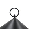 Hanging Squirrel Baffle, Black, 18.25" dia. - BirdHousesAndBaths.com