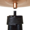 Copper Plated Metal Bird Bath with Tripod Stand - BirdHousesAndBaths.com