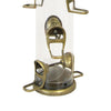 Big Tube Wild Bird Feeder, Antique Brass