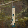 Quick-Clean Seed Tube Wild Bird Feeder, Lrg., Spruce - BirdHousesAndBaths.com