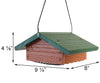 Audubon Recycled Plastic Upside Down Suet Feeder