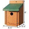 Audubon Recycled Plastic Wren House