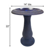 Abaco Bird Bath, Sea Blue