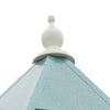 Azalea Bird Feeder with Verdigris Colored Metal Roof