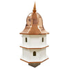 Amish Made Poly Premier Large Bird House with Copper Roof - BirdHousesAndBaths.com