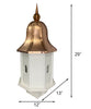 Amish Crafted Poly Premier Bird House with Copper Roof - BirdHousesAndBaths.com