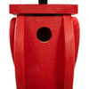 Amish Crafted Cardinal Shaped Novelty Bird House - BirdHousesAndBaths.com