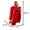 Amish Crafted Cardinal Shaped Novelty Bird House - BirdHousesAndBaths.com