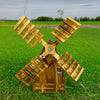 Amish Wooden Windmill, Small, 30"H - BirdHousesAndBaths.com