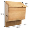 Sunshine's Bat House, Small, 100 bats - BirdHousesAndBaths.com