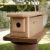 Horizontal Bluebird House - BirdHousesAndBaths.com