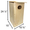 Goldeneye Duck House, Unassembled - BirdHousesAndBaths.com