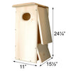 Black-Bellied Whistling Duck House, Unassembled - BirdHousesAndBaths.com