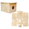 Barn Owl House, Unassembled - BirdHousesAndBaths.com