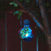 LunaLite Globe Hummingbird Feeder, Blue, 16 oz. - BirdHousesAndBaths.com