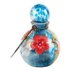 LunaLite Globe Hummingbird Feeder, Blue, 16 oz. - BirdHousesAndBaths.com