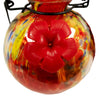 LunaLite Globe Hummingbird Feeder, Red - BirdHousesAndBaths.com