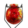 LunaLite Globe Hummingbird Feeder, Red - BirdHousesAndBaths.com