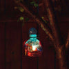 LunaLite Bell Hummingbird Feeder, Aqua/Red - BirdHousesAndBaths.com