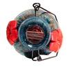 LunaLite Bell Hummingbird Feeder, Aqua/Red - BirdHousesAndBaths.com