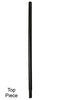 Erva Birding Pole with Ground Auger, 6' 8"H x 1" O.D. - BirdHousesAndBaths.com