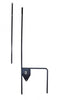 Bluebird House Two Piece Birding Pole, Black, 5' 10" - BirdHousesAndBaths.com