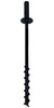 Erva Ground Socket for 1" Outer Diameter Pole - BirdHousesAndBaths.com