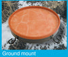 Farm Innovators 3-IN-1 Heated Bird Bath, Terra Cotta / Black - BirdHousesAndBaths.com
