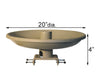 Farm Innovators All Seasons Bird Bath with Deck Mount