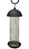 Birding Pole with Two Bird Feeders, Black, 7'1.5"