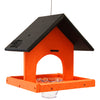 Recycled Plastic Single Oriole Feeder, Black/Orange
