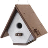 Recycled Plastic Hanging Wren House, Brown & Gray
