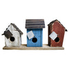 Patriotic Union Trio Bird House - BirdHousesAndBaths.com