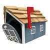 Barn Style Mailbox, Blue