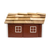 Barn Style Mailbox, Red