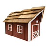 Barn Style Mailbox, Red