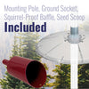 Le Grande Gazebo Bird Feeder Combo