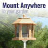 Le Grande Gazebo Bird Feeder Combo
