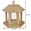 Le Grande Gazebo Bird Feeder Combo