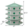 Purple Martin Deluxe Aluminum House - 24 Rooms - BirdHousesAndBaths.com