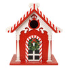 Candy Cane Bird House - BirdHousesAndBaths.com
