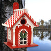 Candy Cane Bird House - BirdHousesAndBaths.com