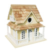 Cape May Cottage Bird House, Yellow - BirdHousesAndBaths.com