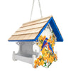 Love Nest Bird Feeder, Bluebirds & Camellia