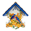 Love Nest Bird Feeder, Bluebirds & Camellia