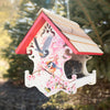 Love Nest Bird Feeder, Cherry Blossom/Chickadee
