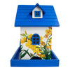 Homestyle Bird Feeder, Bluebirds w/Camellia