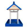 Townhouse Bird Feeder, Bluebirds w/Camellia