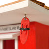 South Padre Island Lifeguard Shack w/Texas Flag Bird House