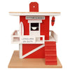 South Padre Island Lifeguard Shack w/Texas Flag Bird House